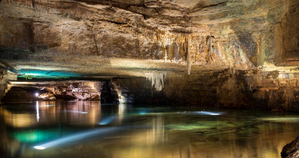 les grottes de Bèze à côté de Dijon